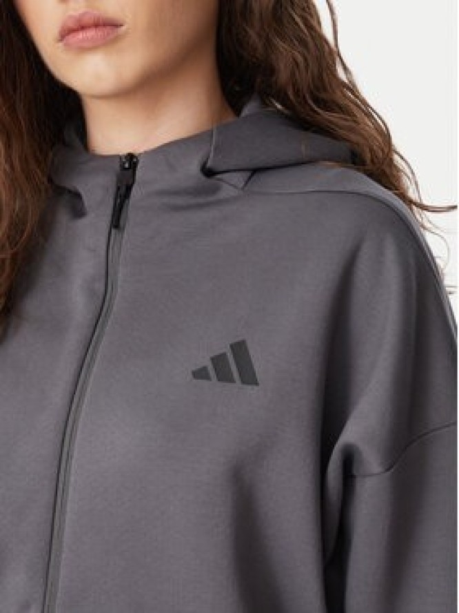 adidas Bluza Z.N.E. Full Zip KF6331 Szary Regular Fit