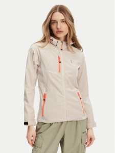 Aulp Kurtka softshell Rossa Beżowy Regular Fit