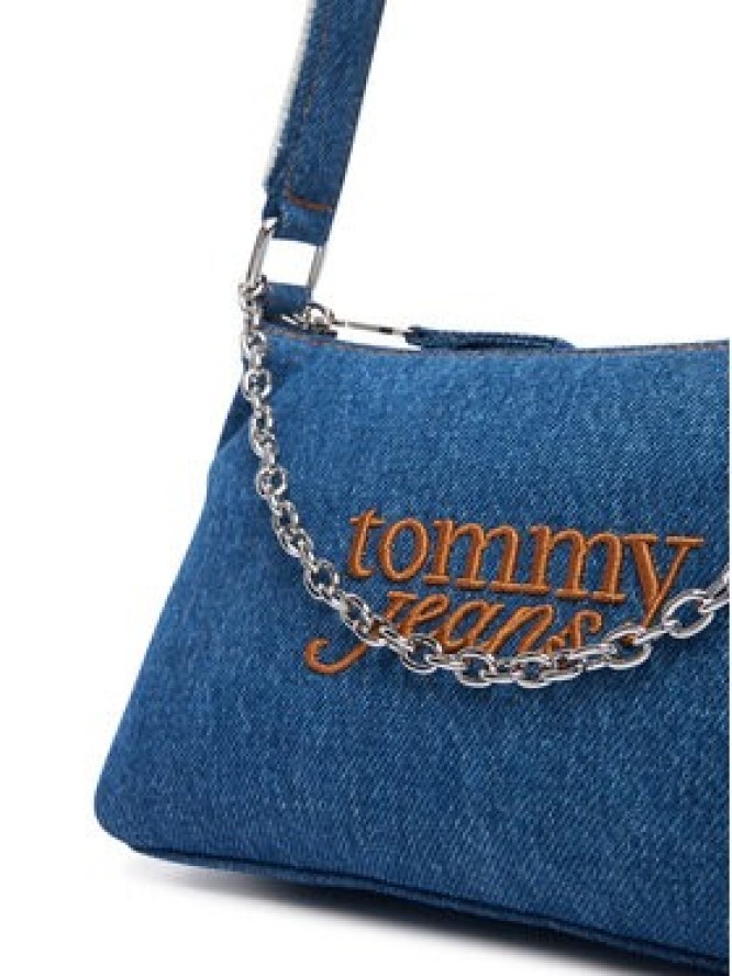 Tommy Jeans Torebka Tjw Cool Denim Shoulder Bag AW0AW18575 Niebieski