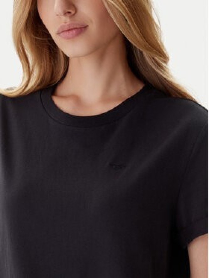 Mustang T-Shirt Monroe 1016755 Czarny Relaxed Fit