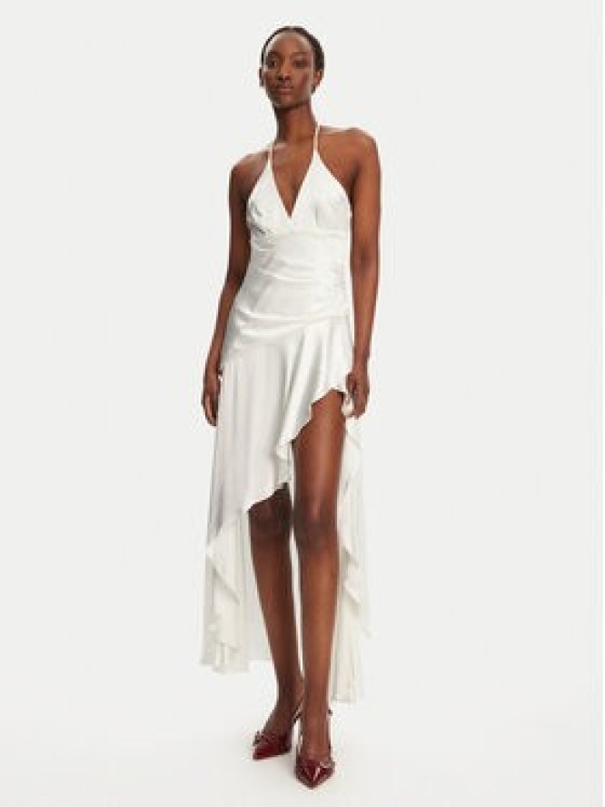 Bardot Sukienka koktajlowa Sorella 59797DB Biały Regular Fit