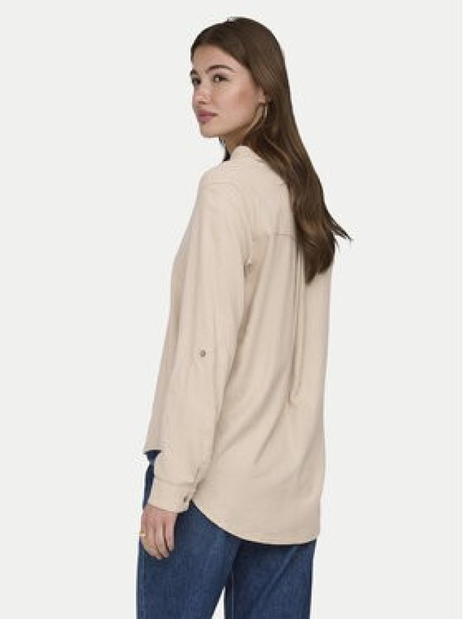 ONLY Koszula Goa 15363991 Beżowy Loose Fit