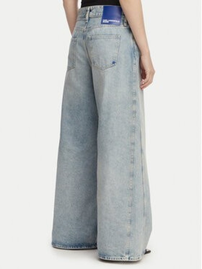 Karl Lagerfeld Jeans Jeansy B2W10087 Niebieski jasny Wide Leg