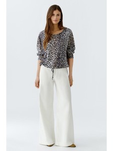 Oui Bluzka w kolorze czarno-karmelowym rozmiar: 38