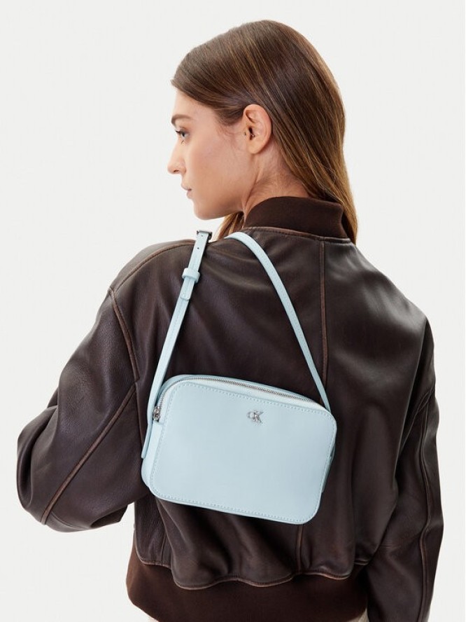 Calvin Klein Torebka Ck Camera Bag LV04F3173G Błękitny