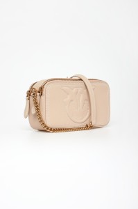 Torebka damska skórzana Carrie Camera Case Mini PINKO