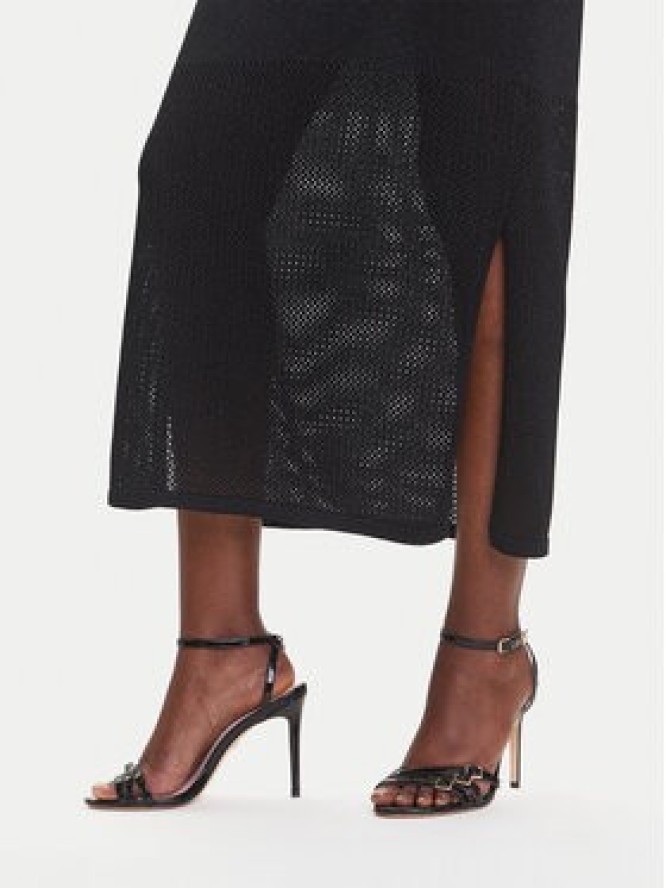 Fracomina Sukienka dzianinowa FJ25SD5007K420Q7 Czarny Regular Fit