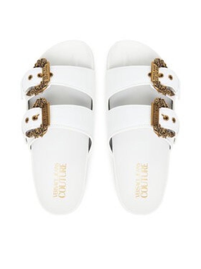 Versace Jeans Couture Klapki 78VA3SM1 Biały