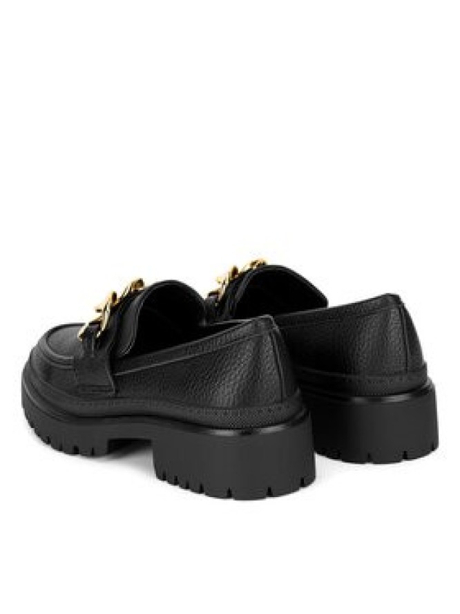 DeeZee Loafersy 23038T259 Czarny