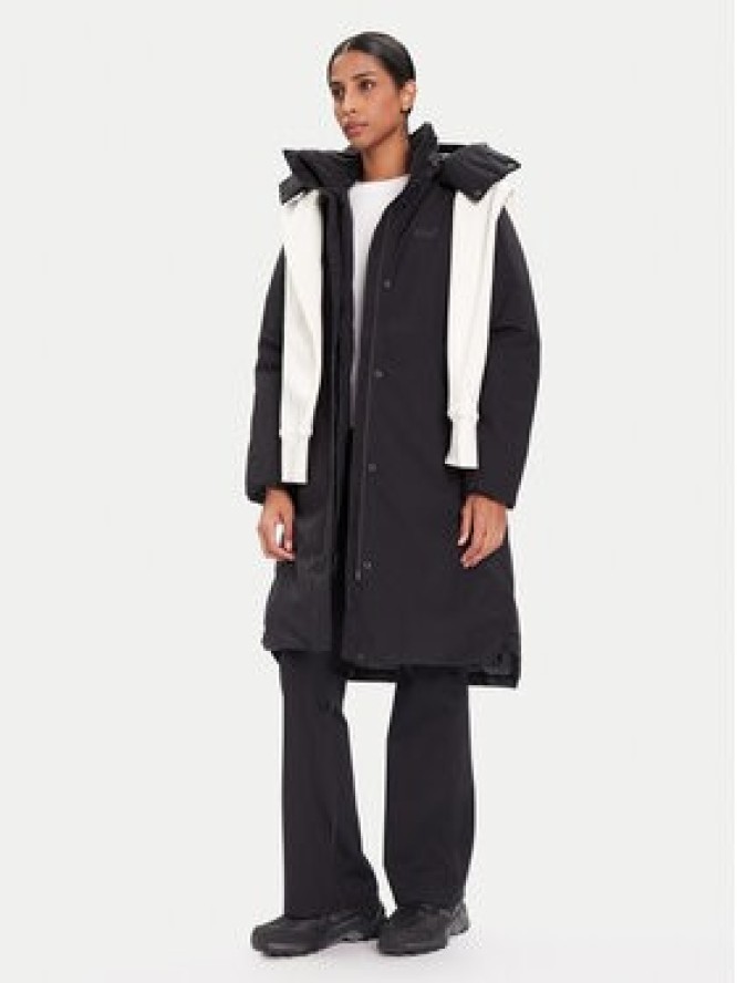 Jack Wolfskin Kurtka zimowa Frost Haven A65090 Czarny Regular Fit