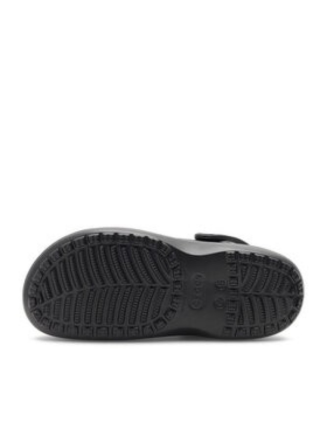 Crocs Klapki BAYA PLATFORM CLOG 208186-001 Czarny