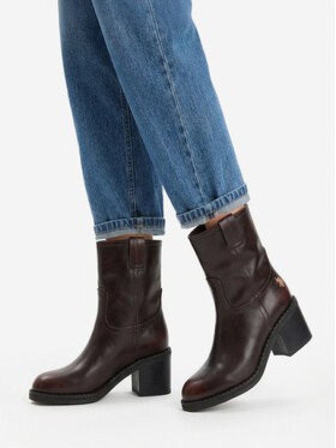 U.S. Polo Assn. Botki EO-KATIA001W/EY1 Brązowy