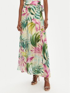 Guess Spódnica midi W5GD66 WH9Z2 Kolorowy Regular Fit