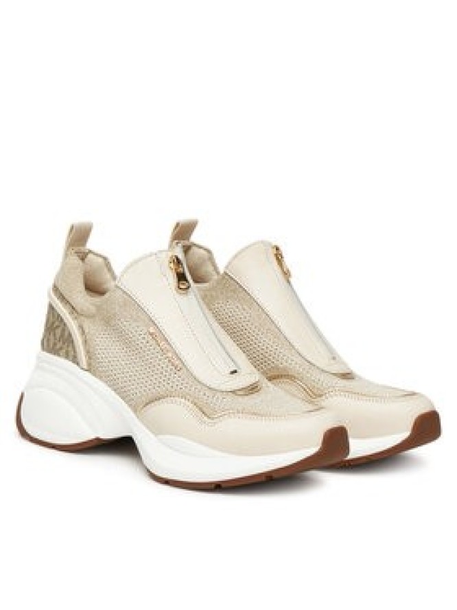 MICHAEL Michael Kors Sneakersy Zuma Mixed-Media Trainer 43F5ZUFP2L Złoty