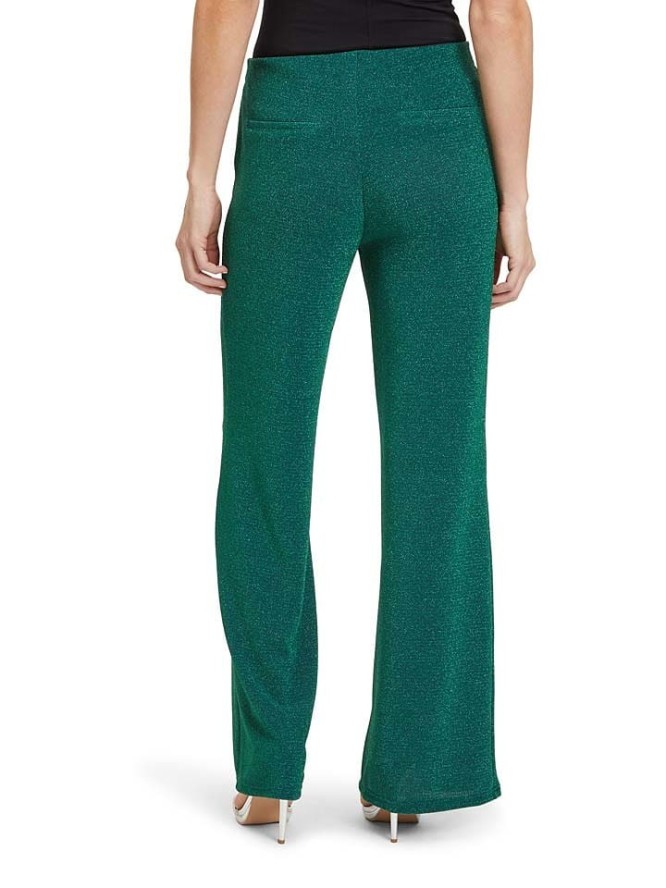 Vera Mont Spodnie w kolorze ciemnozielonym rozmiar: 36