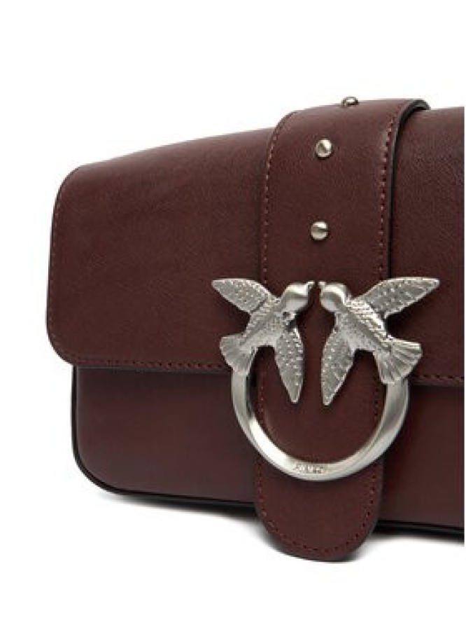 PINKO Torebka Love One Slouchy Zip Mini AI 25-26 PLTT 105345 A2JG Brązowy