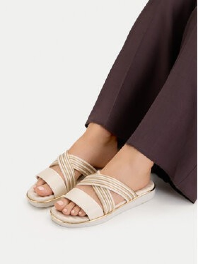 Go Soft Klapki CEO-W8087 Beżowy