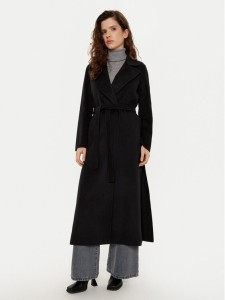 Marella Płaszcz wełniany Ardenza 2423016031 Czarny Regular Fit