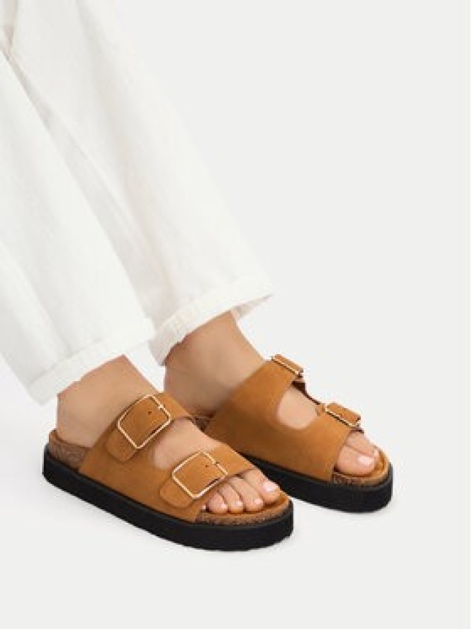 DeeZee Klapki CEO-LB-P2181 Brązowy