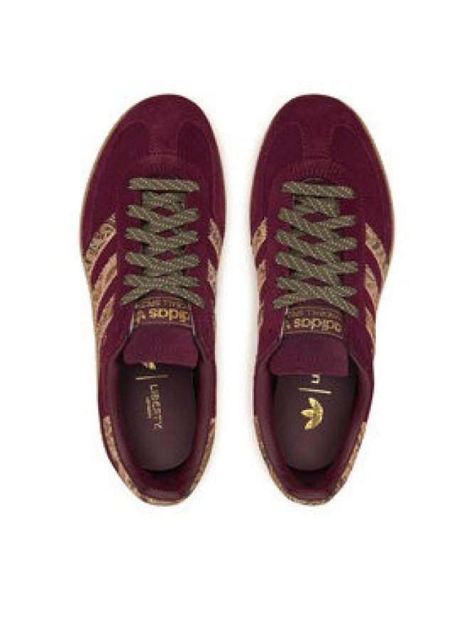 adidas Sneakersy Handball Spezial Bold KH9812 Bordowy