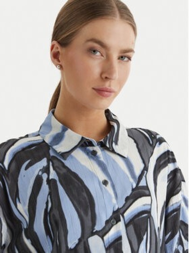 Vero Moda Koszula Vera 10338761 Niebieski Regular Fit