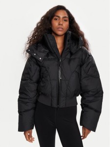 adidas by Stella McCartney Kurtka zimowa JW2027 Czarny Loose Fit