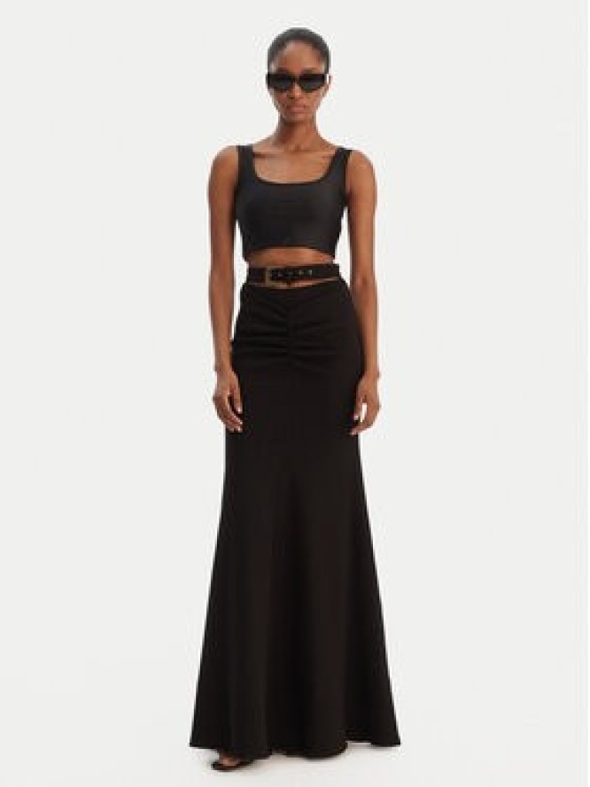 Versace Jeans Couture Spódnica maxi 80HAE870 J0198 Czarny Slim Fit