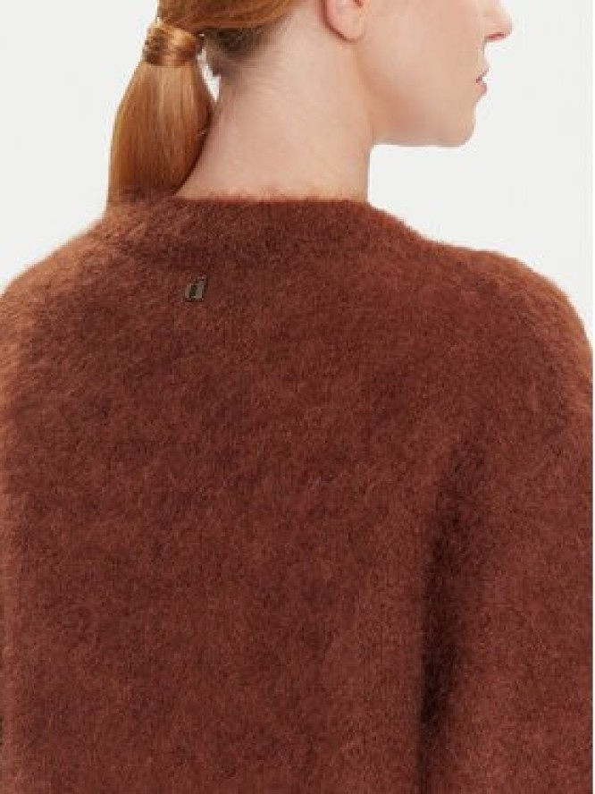 Dixie Sweter M277Y101A Brązowy Relaxed Fit
