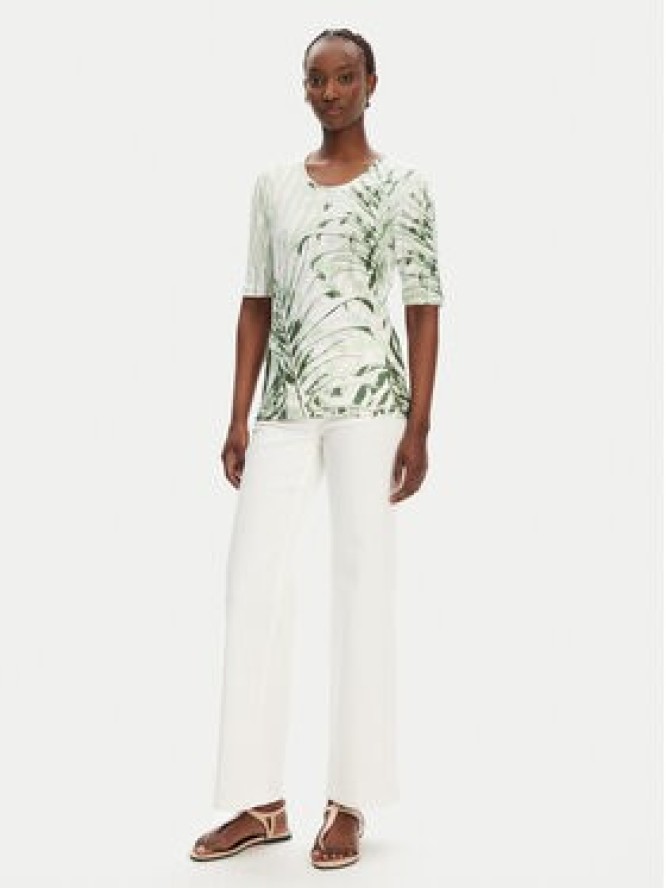 Olsen Bluzka 11105126 Zielony Regular Fit