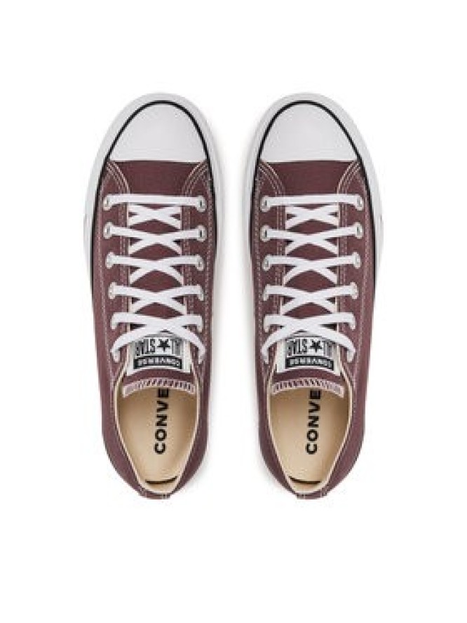 Converse Trampki Chuck Taylor All Star Lift Platform A10647C Bordowy