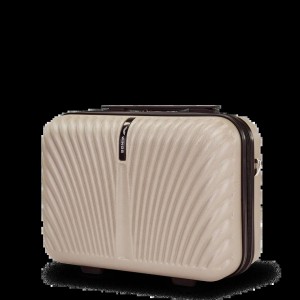 Kuferek WINGS SWAN 2.0 kosmetyczka 14" BEIGE