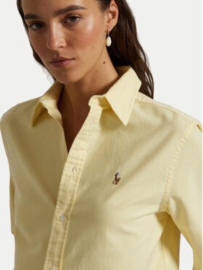 Polo Ralph Lauren Koszula 211970736505 Żółty Relaxed Fit