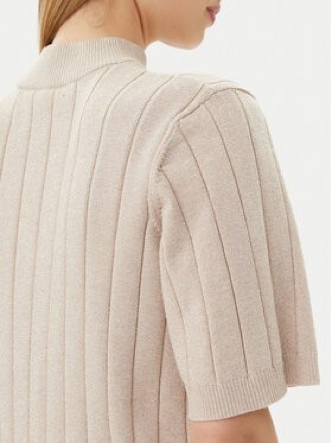 Bruuns Bazaar Sweter Anemones BBW4521 Beżowy Regular Fit