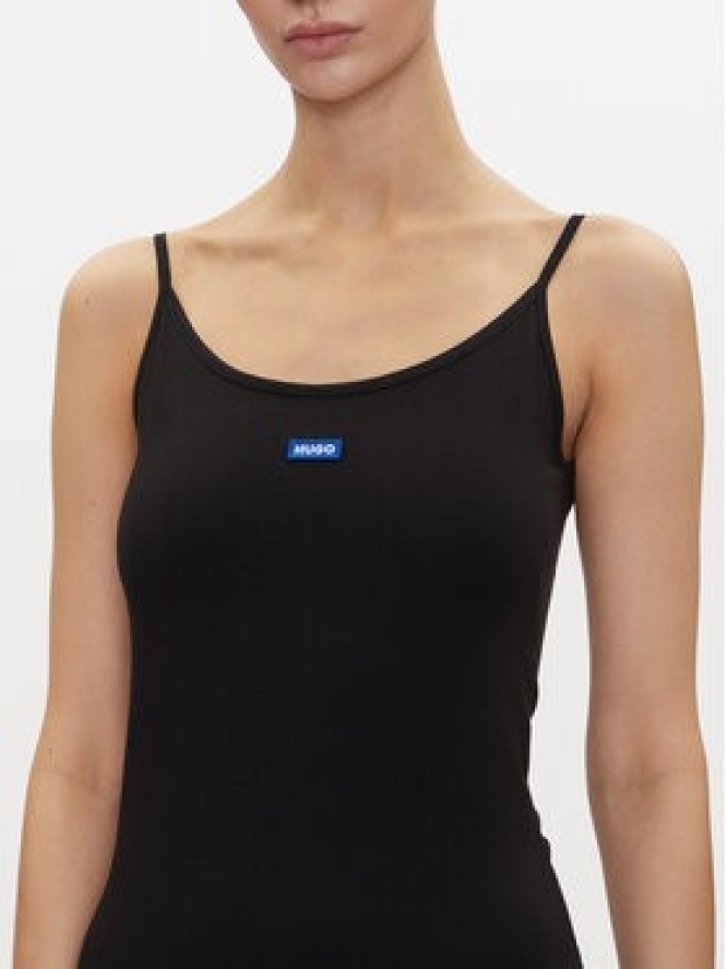 HUGO Sukienka codzienna Narya 50538896 Czarny Slim Fit