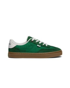 Sneakersy skórzane Cariuma TOCA Nylon And Suede Gum Green