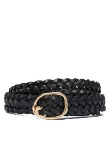 Tommy Hilfiger Pasek Th Sculpt 2.0 Woven AW0AW18696 Czarny