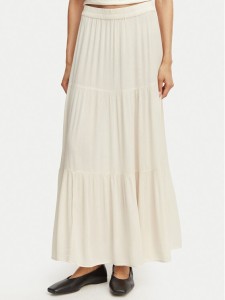ONLY Spódnica maxi Mikka 15324808 Beżowy Regular Fit