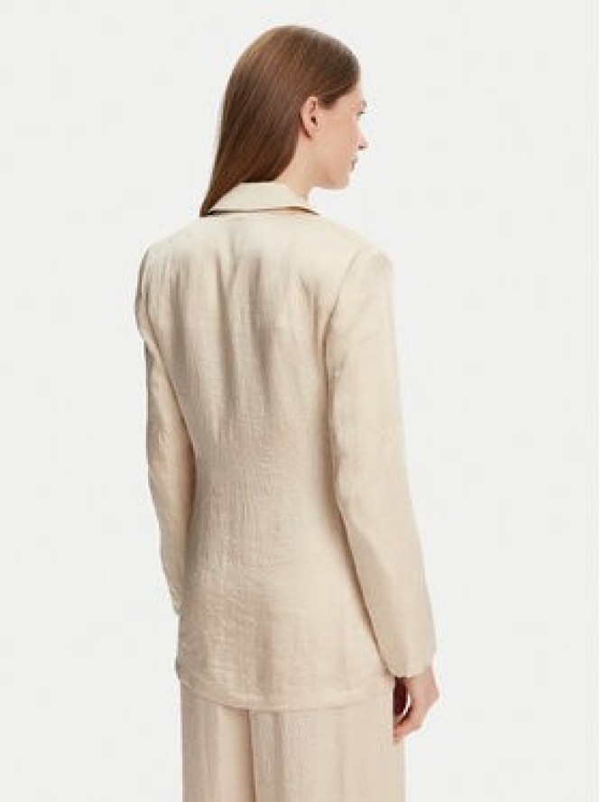 Marella Marynarka Selz 2513041085 Écru Regular Fit