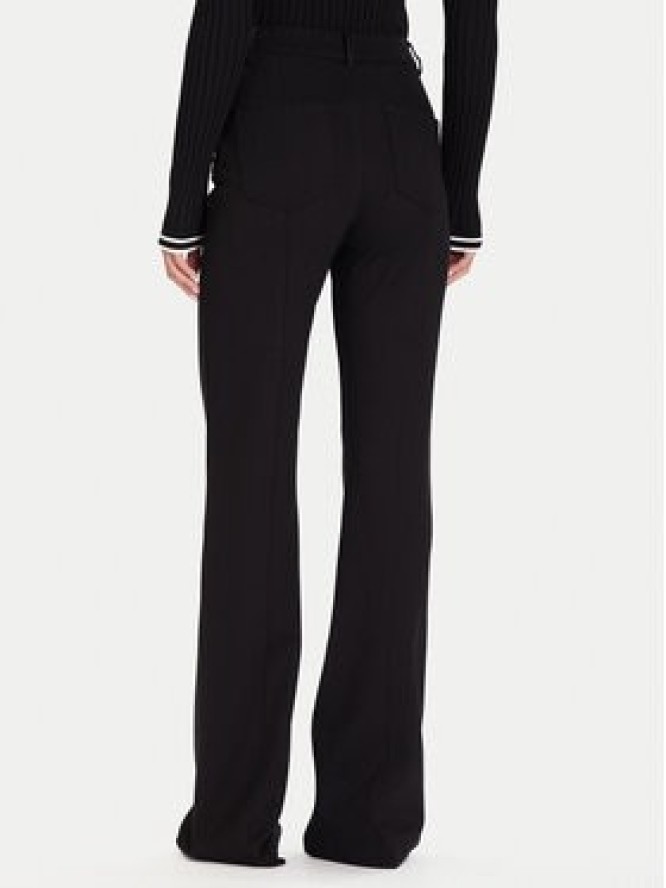 Guess Spodnie materiałowe W5BB16 KCMU2 Czarny Flare Fit
