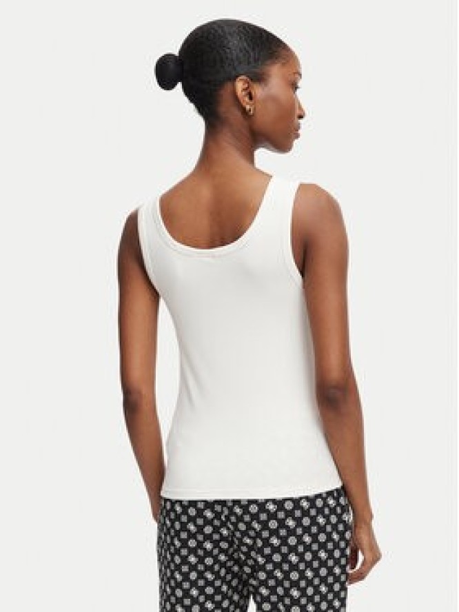 Guess Top V6YP09 K4312 Kremowy Regular Fit
