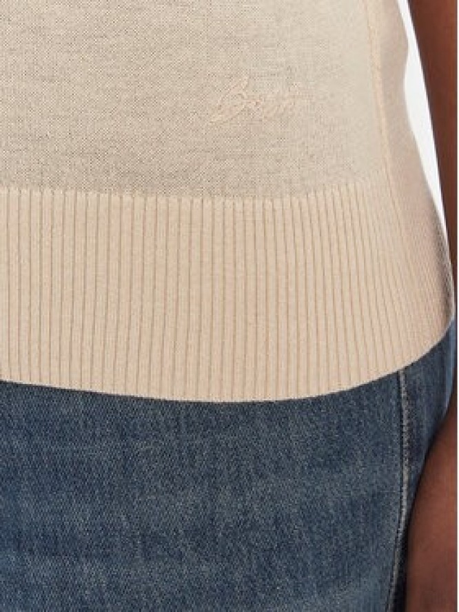 BOSS Sweter C_Fiaffu 50557077 Beżowy Regular Fit