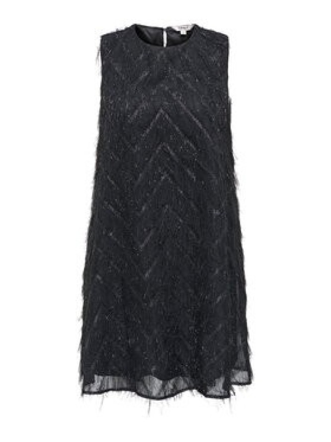 ONLY Sukienka koktajlowa Faye 15358411 Czarny Loose Fit
