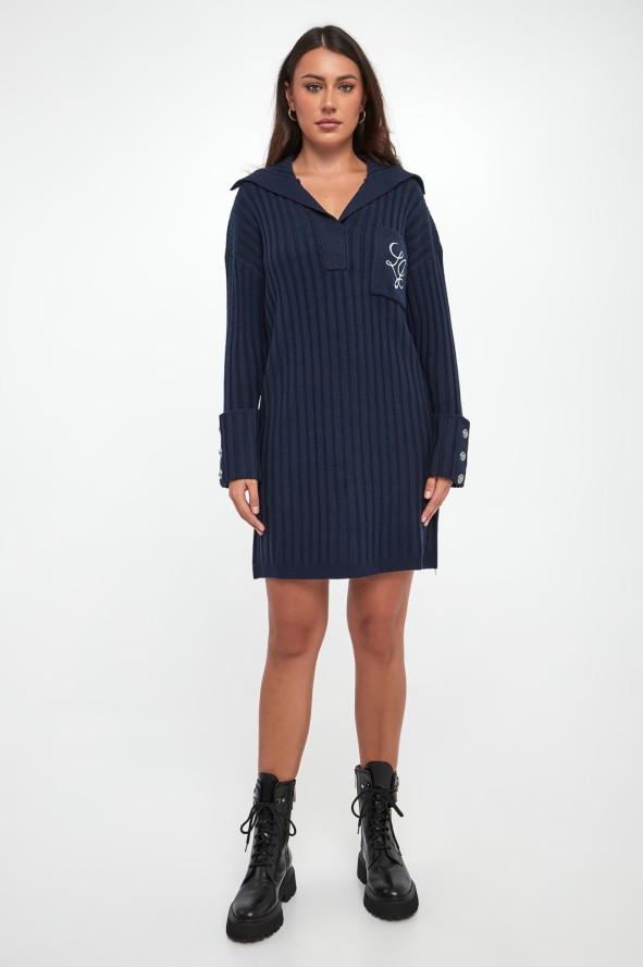 Sukienka mini wełniana LIU JO