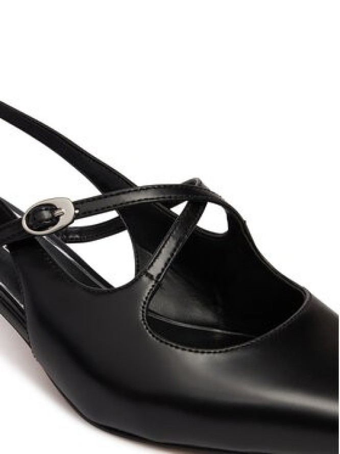 Guess Czółenka FLJCSR LEA05 Czarny