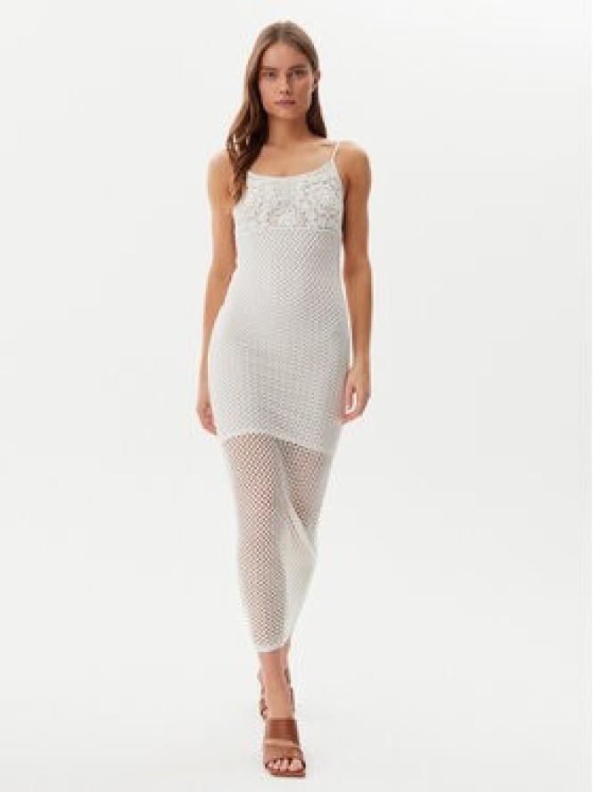 Guess Sukienka letnia E5GK07 Z3N30 Biały Regular Fit