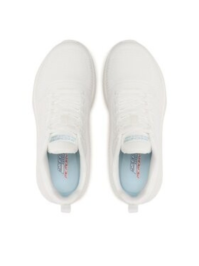 Skechers Sneakersy BOBS SPORT Face Off 117209/OFWT Biały