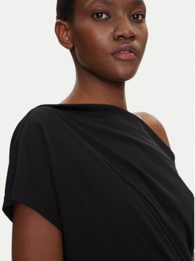 Rinascimento Sukienka koktajlowa CFC0123487003 Czarny Regular Fit