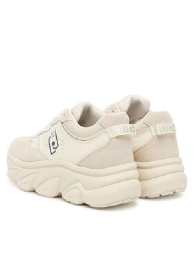 Liu Jo Sneakersy Steffy 01 BF5061 P0304 Écru