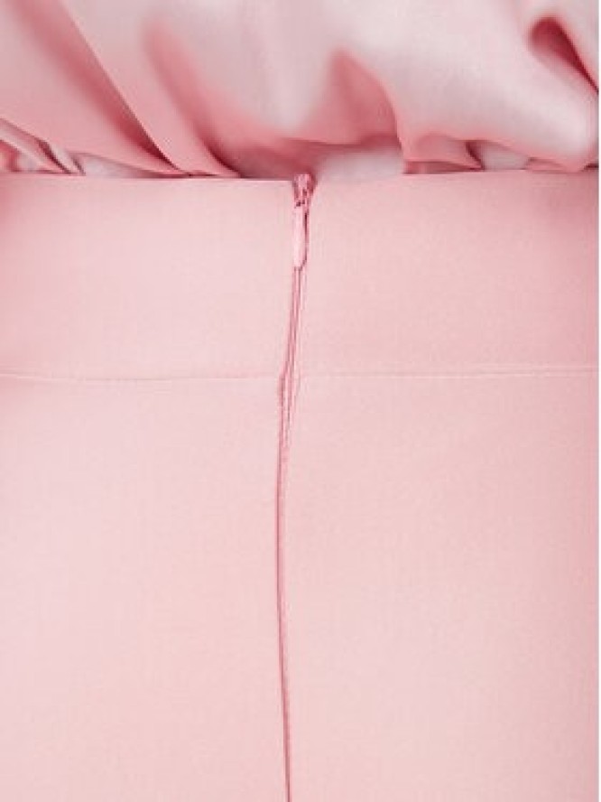 Rinascimento Spódnica maxi CFC0122686003 Różowy Regular Fit