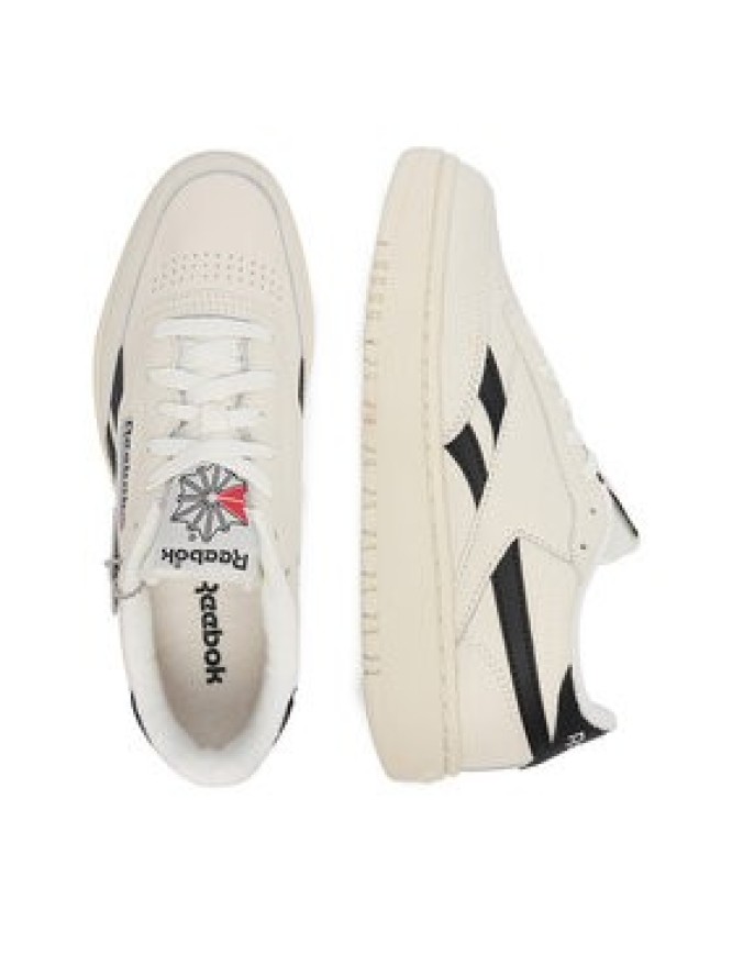 Reebok Sneakersy EO-CLUB C DOUBLE REVENGE 100010773 Kremowy